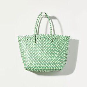ANTHROPOLOGIE | Woven Chevron Tote | NWT